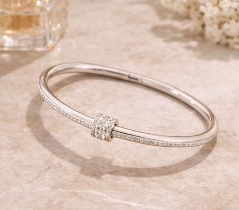 A. BRACCIALE  DIAMANTI ARGENTO 002