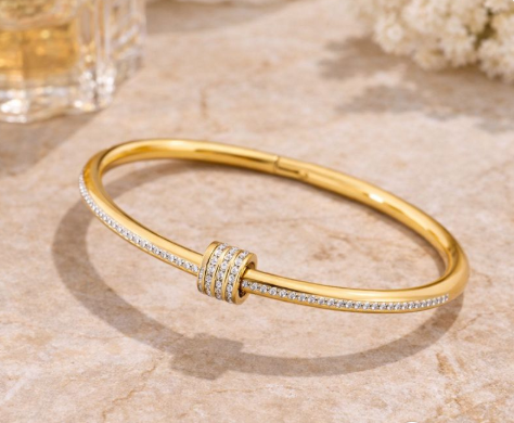 A. BRACCIALE CON DIAMANTI ORO 003
