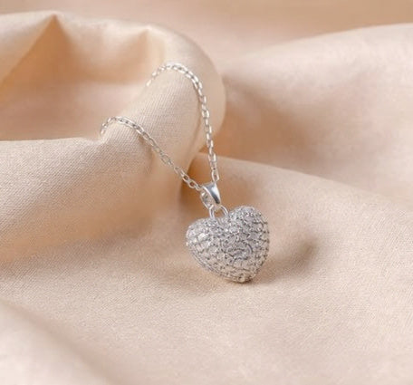 1.A. COLLANA CON CUORE ERGENTO 015